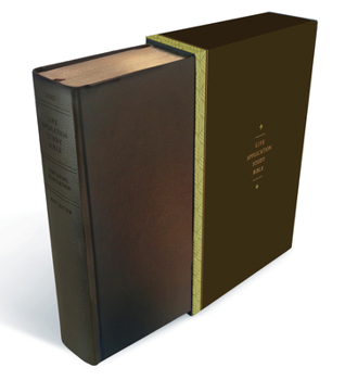 Imitation Leather Life Application Study Bible NLT Book