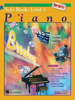 Paperback Alfred's Basic Piano Library Top Hits! Solo Book, Bk 3 (Alfred's Basic Piano Library, Bk 3) Book