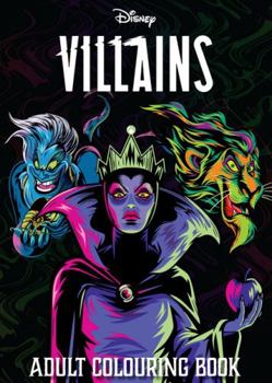 Paperback Disney Villains: Adult Colouring Book