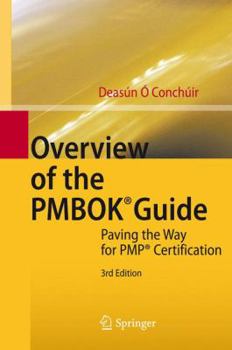 Hardcover Overview of the PMBOK® Guide: Paving the Way for PMP® Certification Book