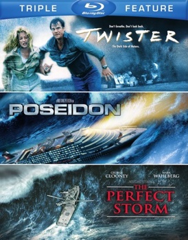 Blu-ray Twister / Poseidon / Perfect Storm Book