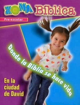 Paperback Biblezone in the City of David - Preschool Leader Guide [Spanish] Book