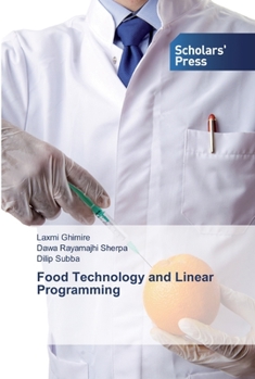 Paperback Food Technology and Linear Programming Book