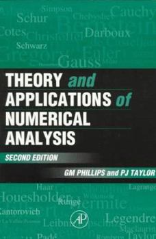 Paperback Theory and Applications of Numerical Analysis Book