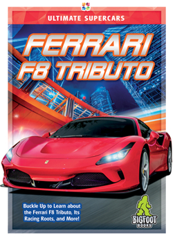 Library Binding Ferrari F8 Tributo Book