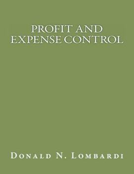 Paperback Profit and Expense Control Book