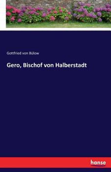 Paperback Gero, Bischof von Halberstadt [German] Book