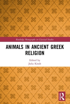 Paperback Animals in Ancient Greek Religion Book