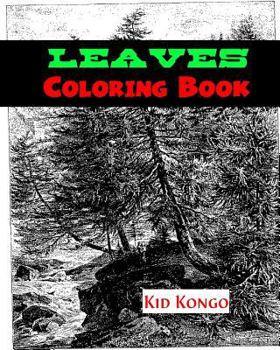 Paperback Leaves Coloring Book