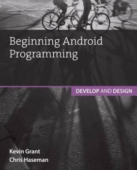 Paperback Beginning Android Programming Book