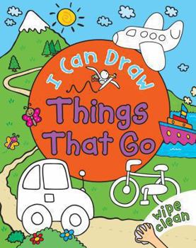 Hardcover I Can Draw Things That Go. Illustrated by Simon Abbott Book