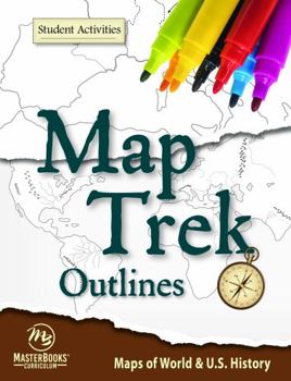 Paperback Map Trek: Outlines (Student Activities) Book