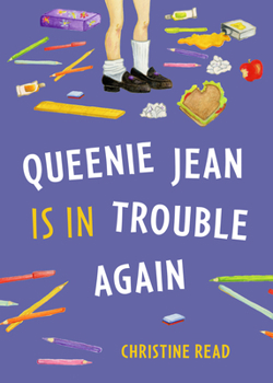 Paperback Queenie Jean Is in Trouble Again Book