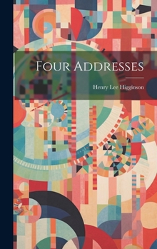 Hardcover Four Addresses Book