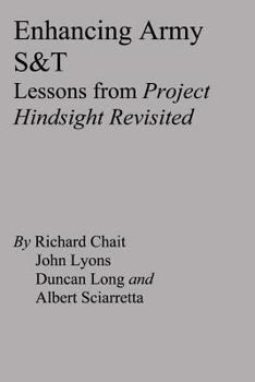 Paperback Enhancing Army S&T: Lessons from Project Hindsight Revisited Book