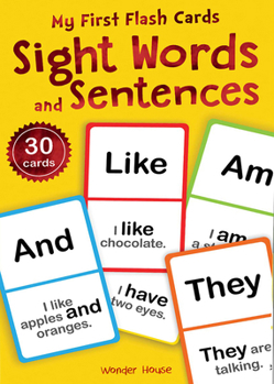 Gift My First Flash Cards: Sight Words and Sentences (Flash Cards for Children) Book