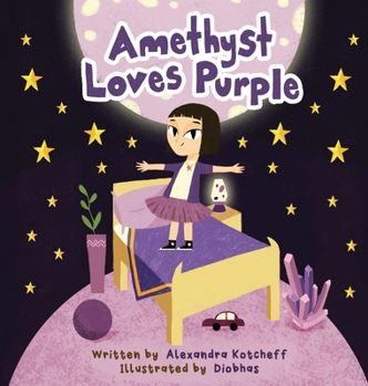 Hardcover Amethyst Loves Purple Book