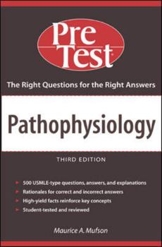 Paperback Pathophysiology: Pretest Self-Assessment & Review, Third Edition Book