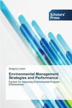Paperback Environmental Management Strategies and Performance Book