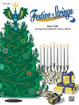 Paperback Festive Strings for Solo Instruments: Solo Cello Book