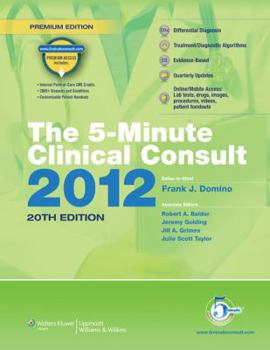 Hardcover The 5-Minute Clinical Consult 2012 (The 5-minute Series) Book