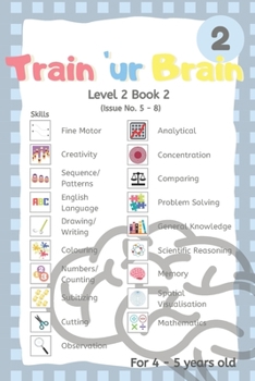 Paperback Train 'Ur Brain Level 2 Book 2: Issue No. 5 - 8 Book