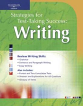Paperback Strategies for Test Taking Success: Writing Book