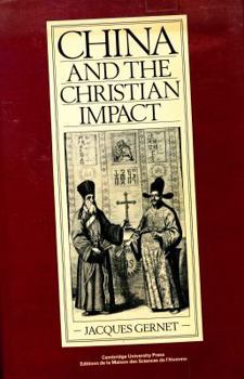 Hardcover China and the Christian Impact: A Conflict of Cultures Book