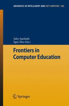 Paperback Frontiers in Computer Education Book