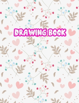 Drawing Book: Large Sketch Notebook for Drawing, Doodling or Sketching: 110 Pages, 8.5" x 11" Sketchbook ( Blank Paper Draw and Write Journal ) - Cover Design 099266