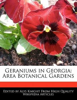Geraniums in Georgi : Area Botanical Gardens