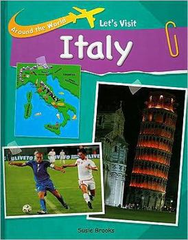 Library Binding Let's Visit Italy Book