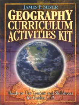Paperback Geography Curriculum Activities: Ready-To-Use Lessons and Skillsheets for Grades 5-12 Book
