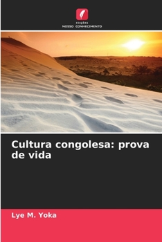 Paperback Cultura congolesa: prova de vida [Portuguese] Book