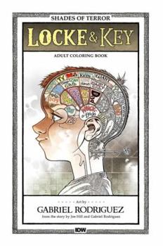 Paperback Locke & Key: Shades of Terror Coloring Book