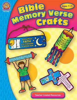 Paperback Bible Memory Verse Crafts Book