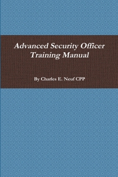 Paperback Advanced Security Officer Training Manual Book