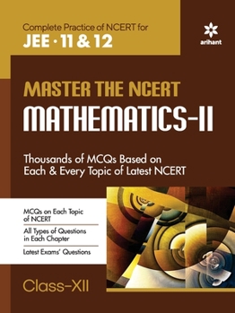 Paperback Master The NCERT for JEE Mathematics - Vol.2 Book