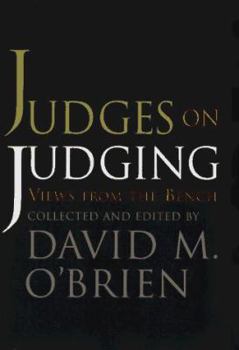 Paperback Judges on Judging: Views from the Bench Book