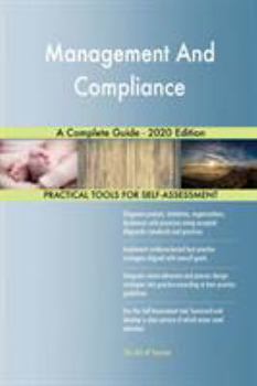 Paperback Management And Compliance A Complete Guide - 2020 Edition Book