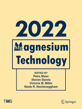 Paperback Magnesium Technology 2022 Book