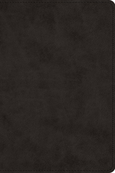 Imitation Leather ESV Large Print Bible (Trutone, Black) Book