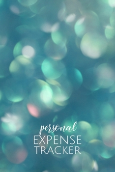 Personal Expense Tracker: Blue Budget Planner | Beautiful Monthly Bill Planner & Tracker | 6x9 inches, 100 pages