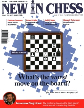 Paperback New in Chess Magazine 2023/4: The World's Premier Chess Magazine Ready by Club Players in 116 Countries Book