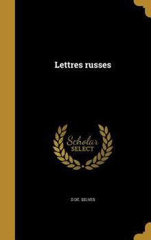 Hardcover Lettres russes [French] Book