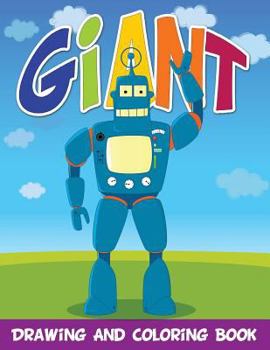Paperback Giant Drawing and Coloring Book