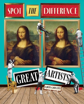 Paperback Great Artists: Spot the Difference Book
