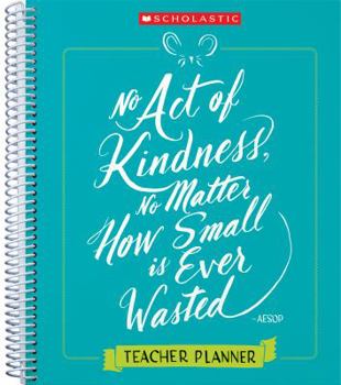 Paperback Teacher Kindness Planner Book