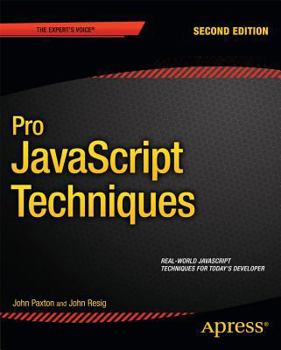 Paperback Pro JavaScript Techniques Book