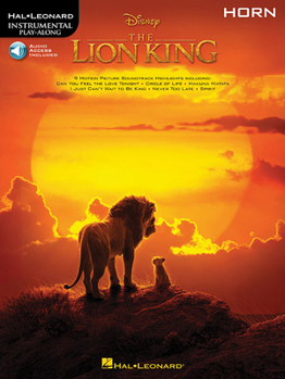 Misc. The Lion King for Horn: Instrumental Play-Along Book